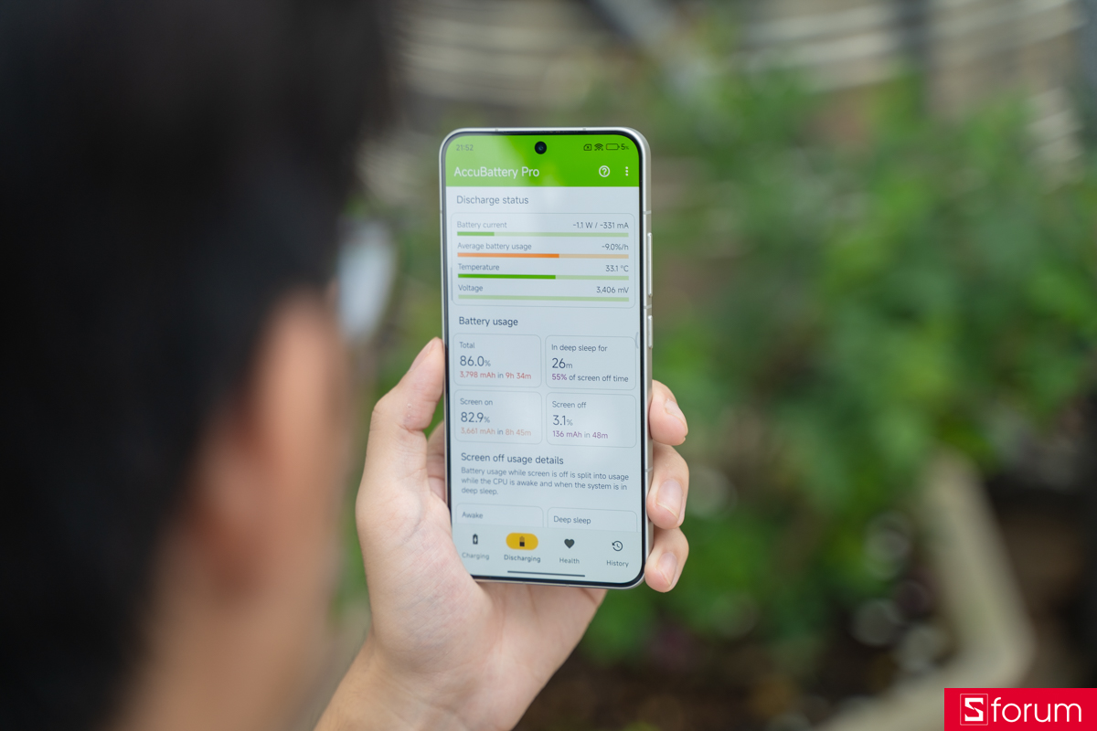 Xiaomi 15 sở hữu thời lượng pin ấn tượng