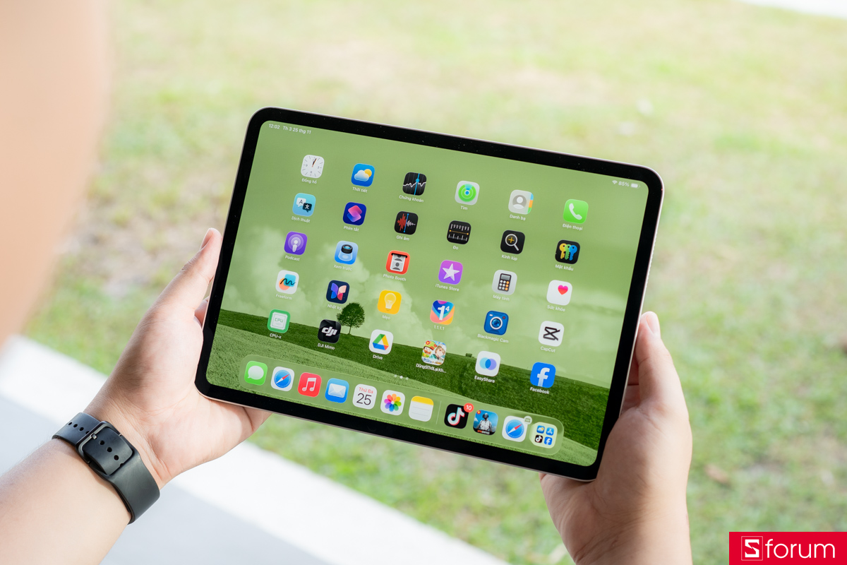 iPad Pro M5 sở hữu màn hình với chất lượng cao