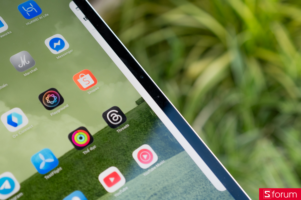 Cảm biến FaceID và cụm camera của iPad Pro M5