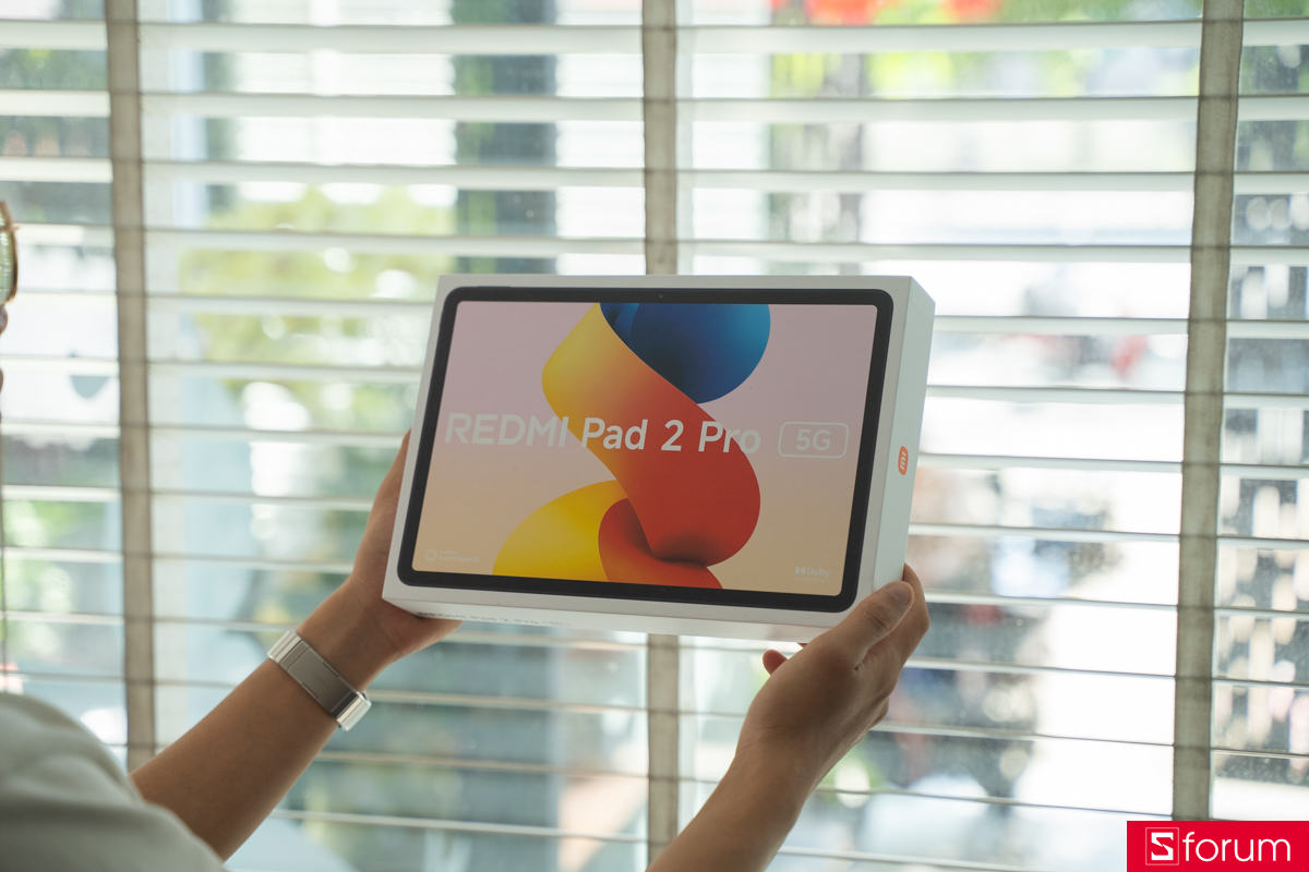 Hộp đựng của Redmi Pad 2 Pro