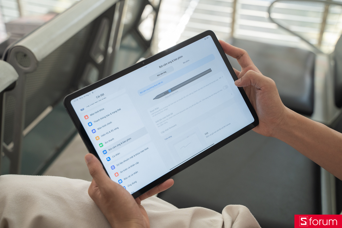 Bút cảm ứng trên Redmi Pad 2 Pro