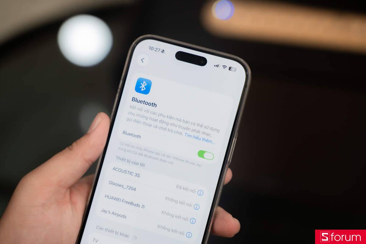 Loa ACNOS Acoustic 3S được trang bị kết nối Bluetooth