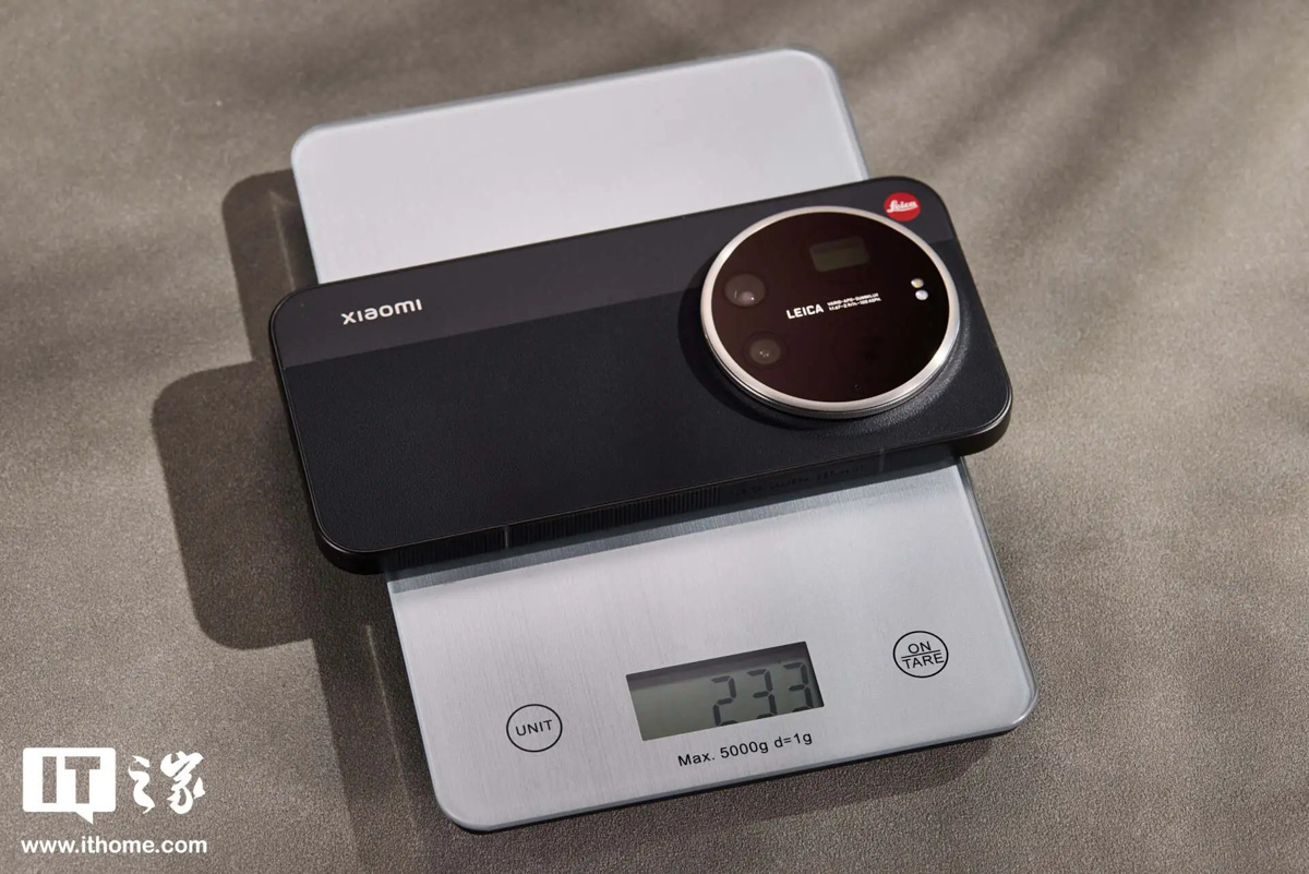 Trọng lượng của Xiaomi 17 Ultra Leica Edition