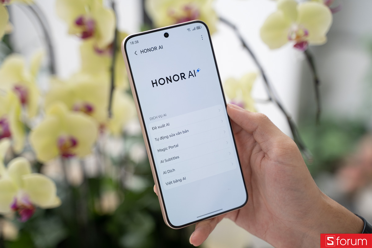 HONOR X9d được trang bị đầy đủ các tính năng AI phổ biến