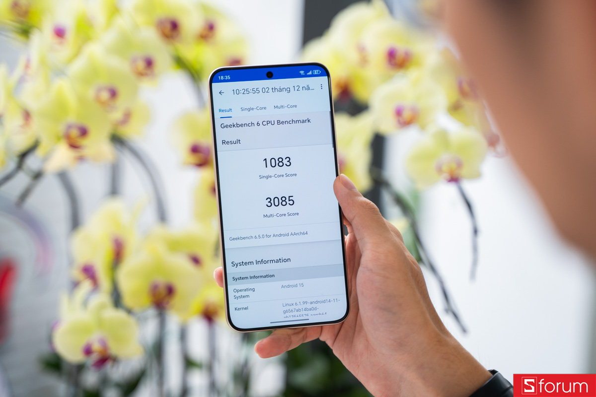 Ảnh Geekbench 6 của HONOR X9d