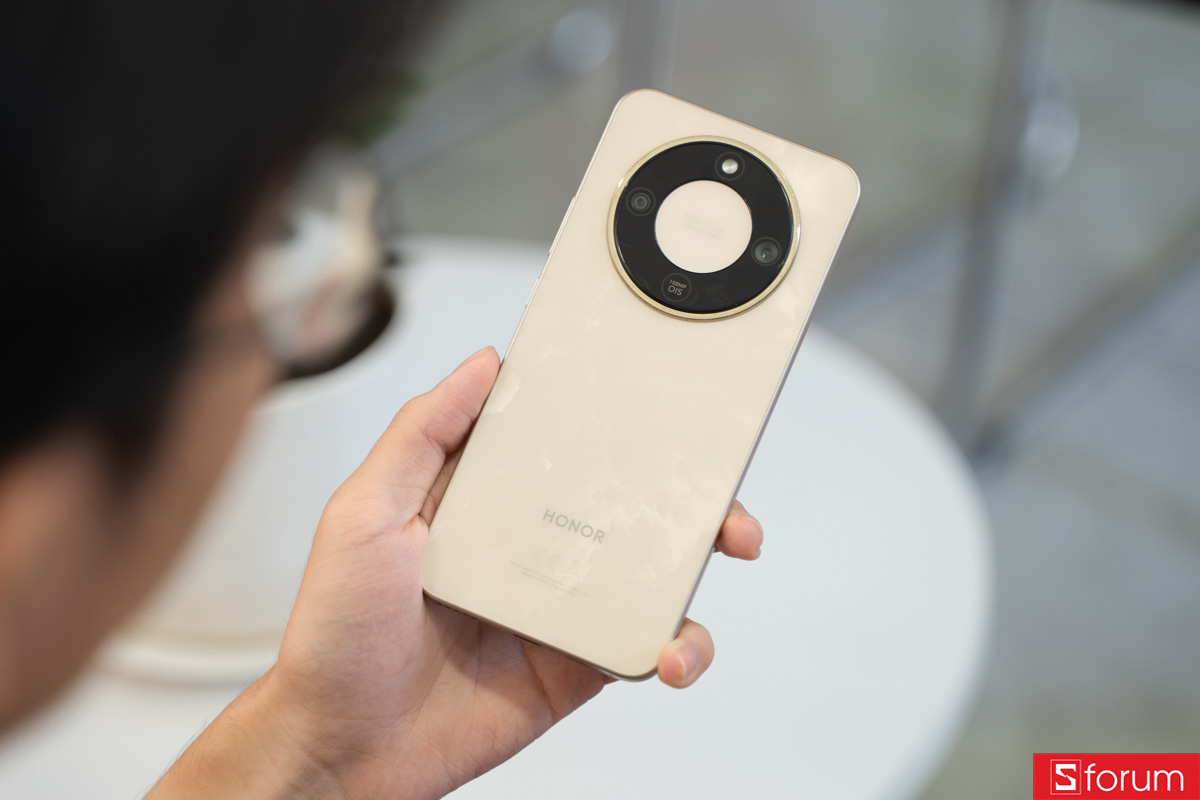 Mặt lưng vân đá của HONOR X9d