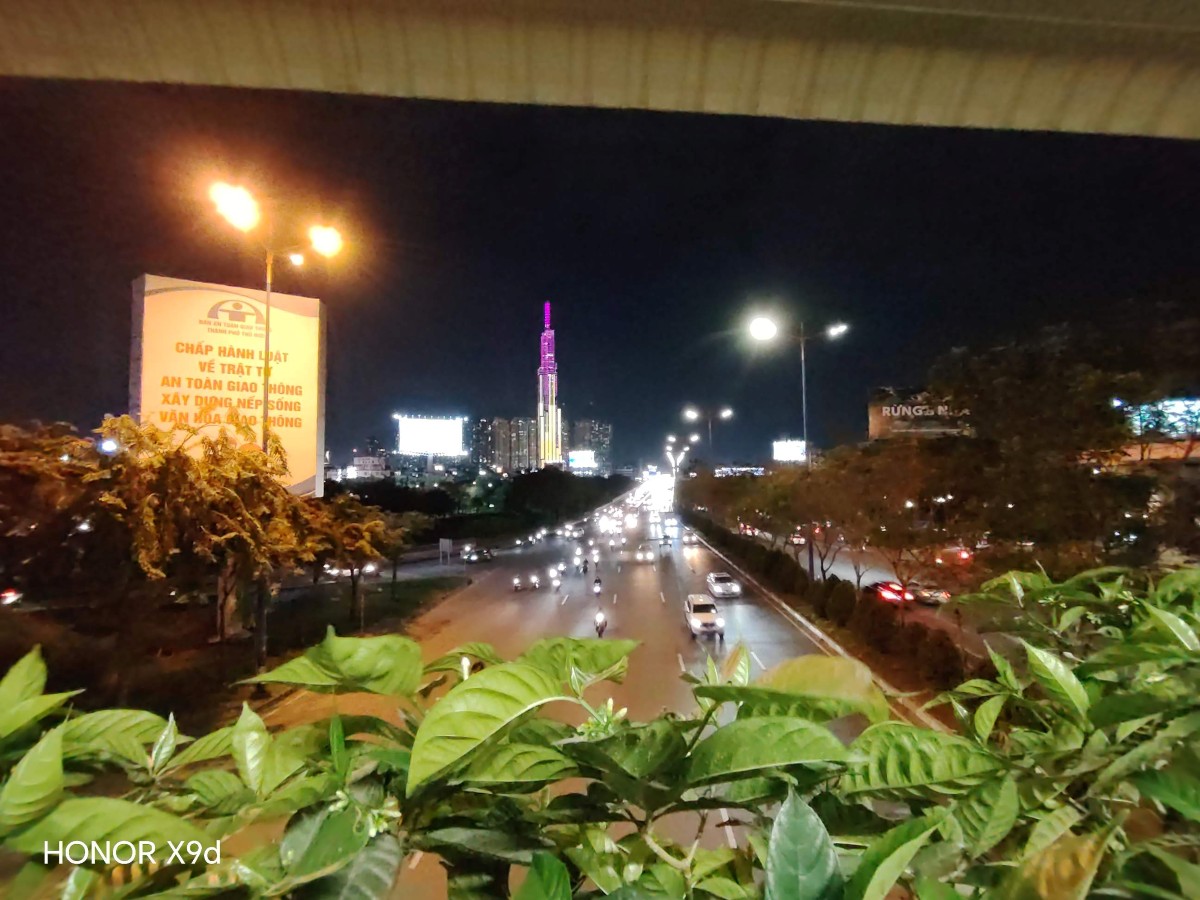 Ảnh chụp từ camera góc rộng 5MP của HONOR X9d