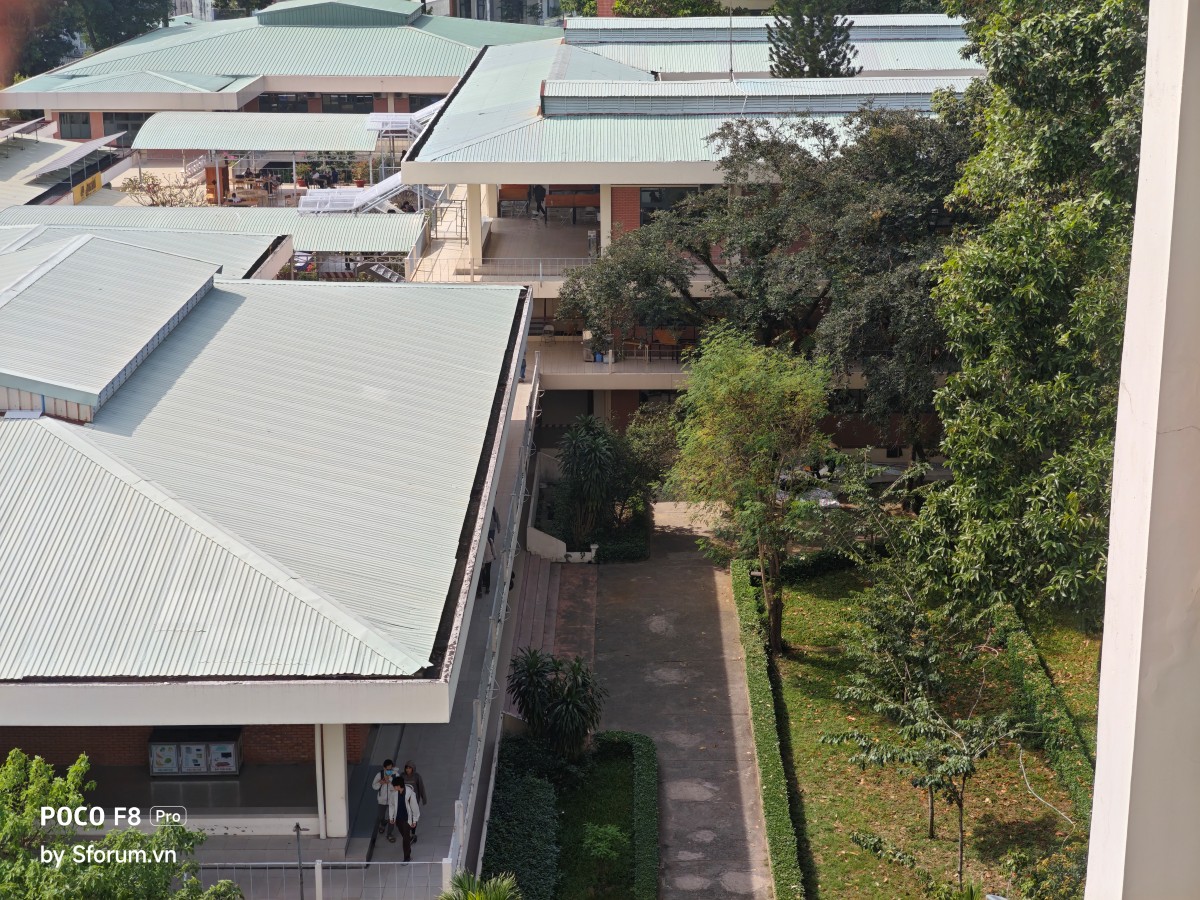 Ảnh chụp từ camera chính đủ sáng của POCO F8 Pro