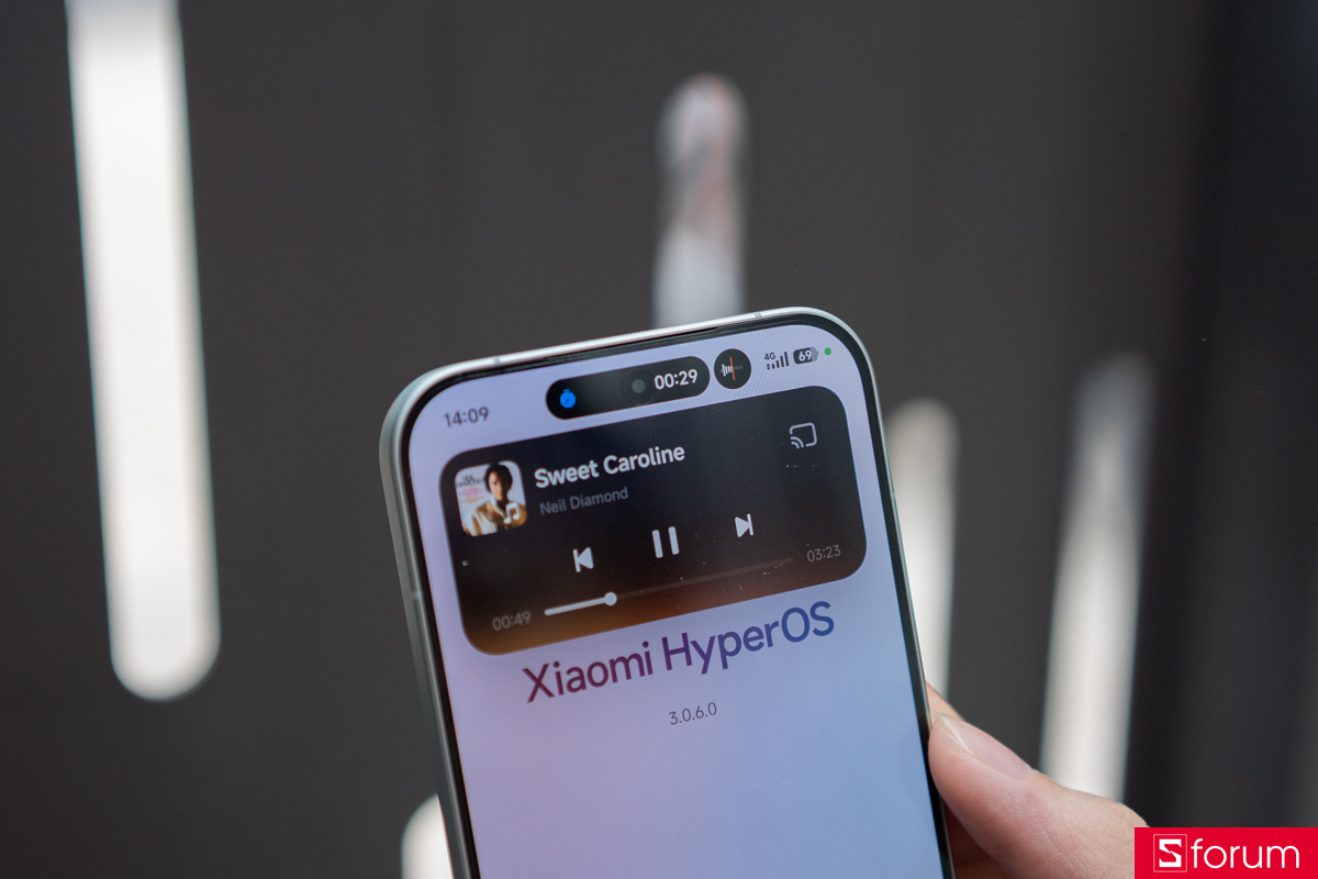 Tính năng Super Island trên POCO F8 Pro