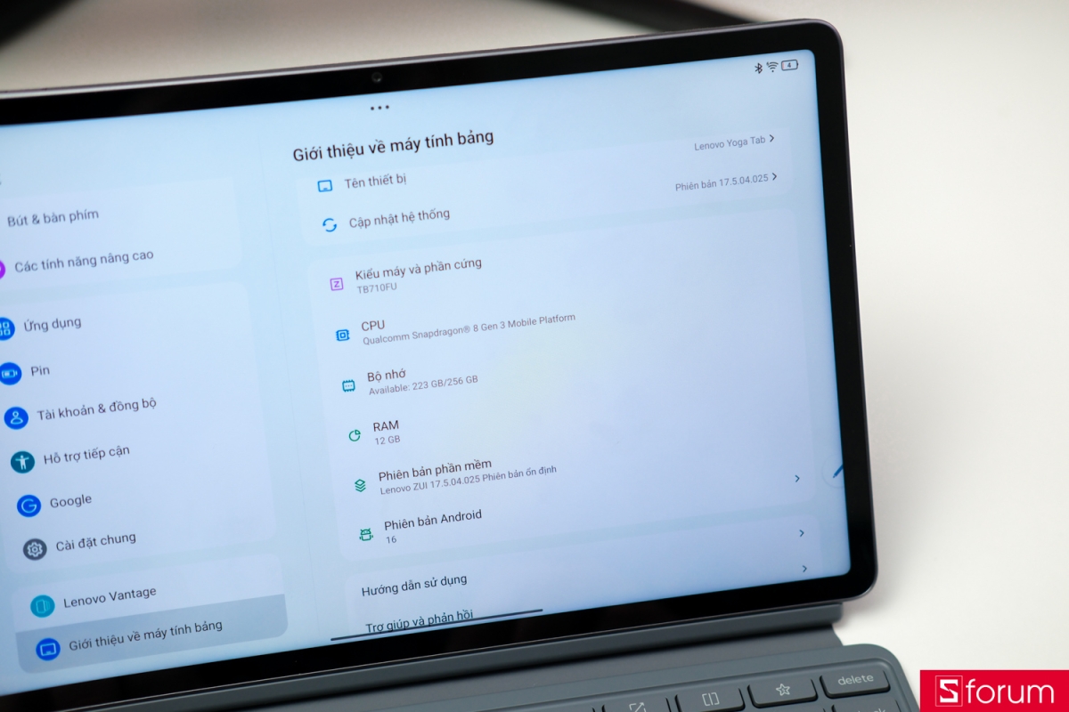 Lenovo Yoga Tab được trang bị Snapdragon 8 Gen 3