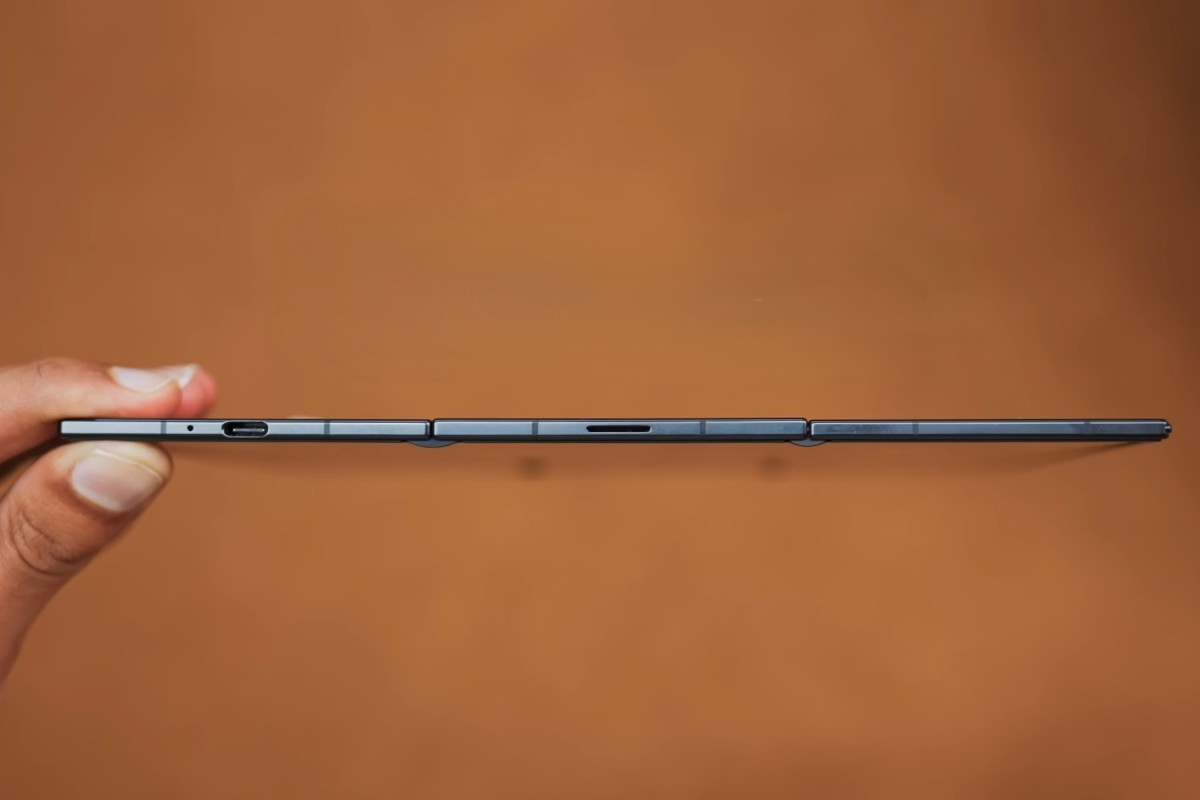 Samsung Galaxy Z TriFold sở hữu độ mỏng ấn tượng, chỉ 3.9 mm