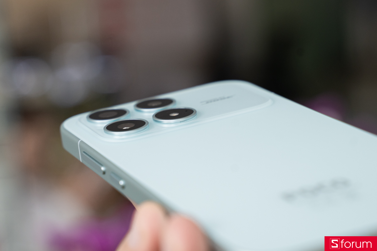 Cụm camera của Xiaomi POCO F8 Pro không bị lồi quá nhiều