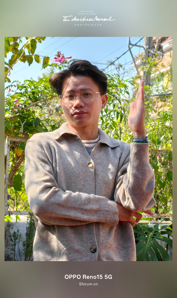 Ảnh chân dung đủ sáng của OPPO Reno15