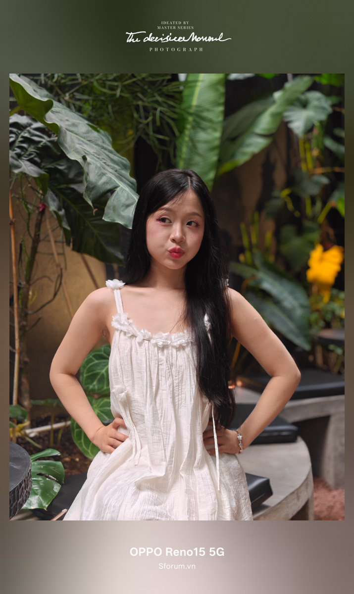 Ảnh chân dung đủ sáng của OPPO Reno15