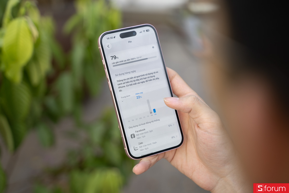 Đánh giá thời lượng pin trên iPhone 15 ở năm 2026