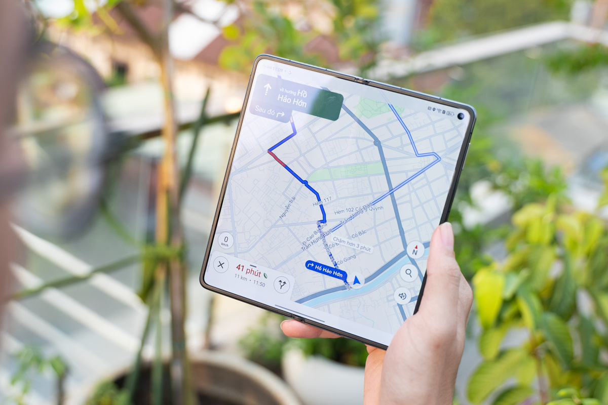 Sử dụng Google Maps trên HUAWEI Mate X7