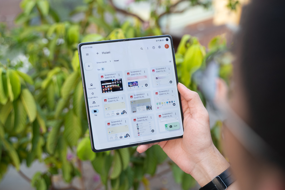 Sử dụng Google Drive trên HUAWEI Mate X7