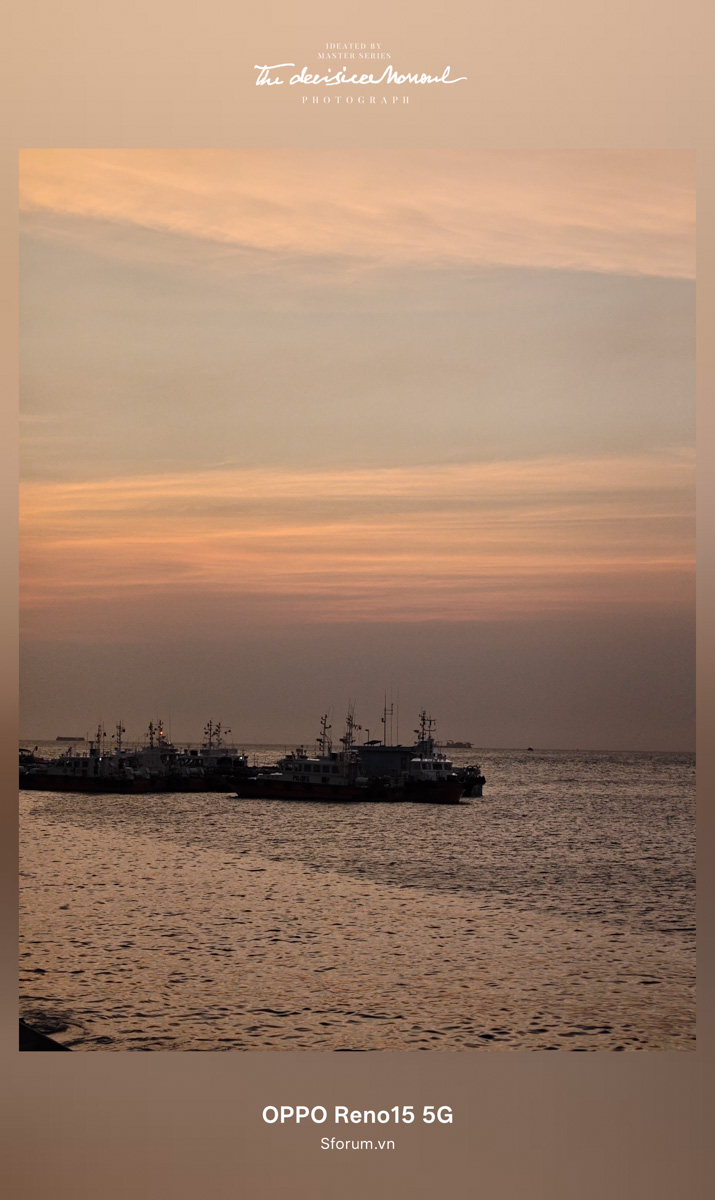 Ngắm nhìn hoàng hôn Vũng Tàu dưới lăng kính OPPO Reno15