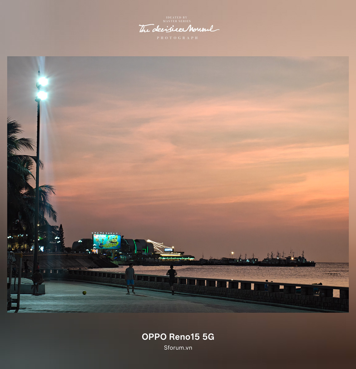 Ngắm nhìn hoàng hôn Vũng Tàu dưới lăng kính OPPO Reno15