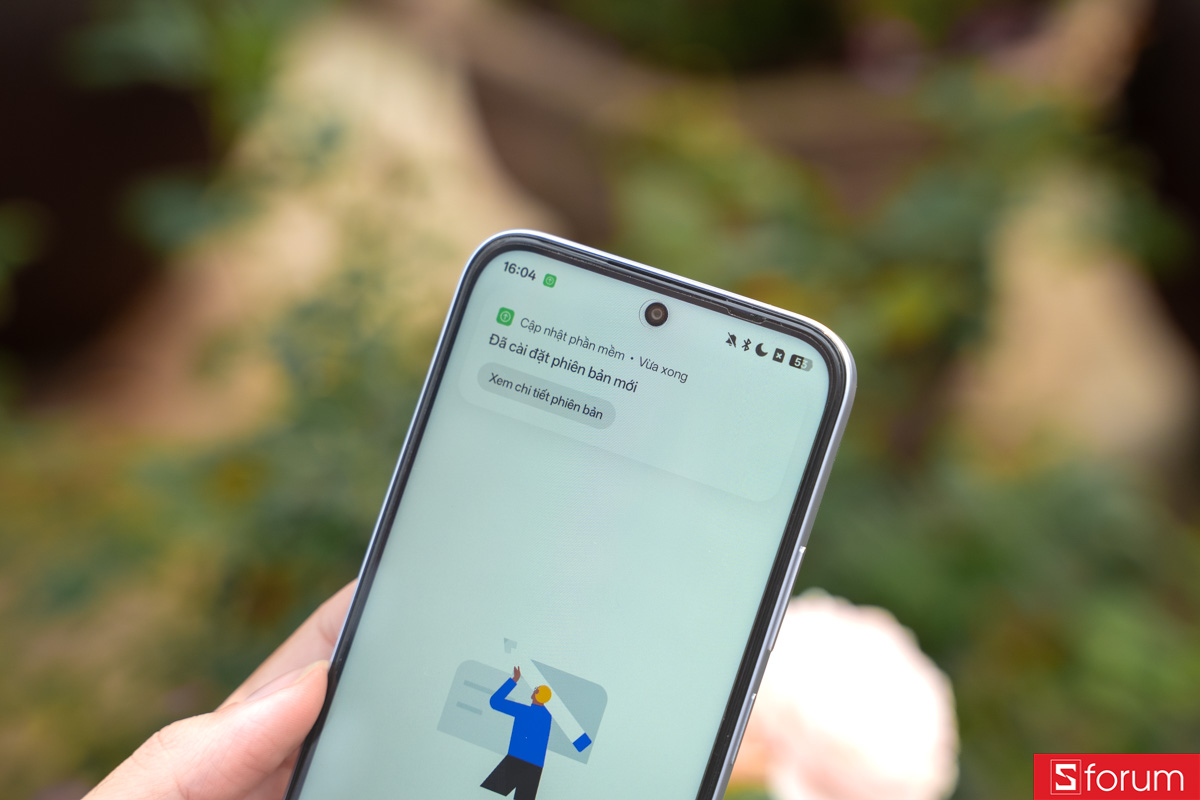 Viền màn hình của OPPO A6t