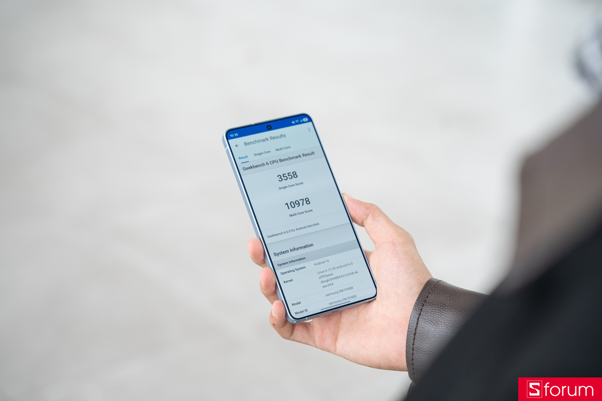 Đánh giá hiệu năng Samsung Galaxy S26 Ultra với Geekbench 6