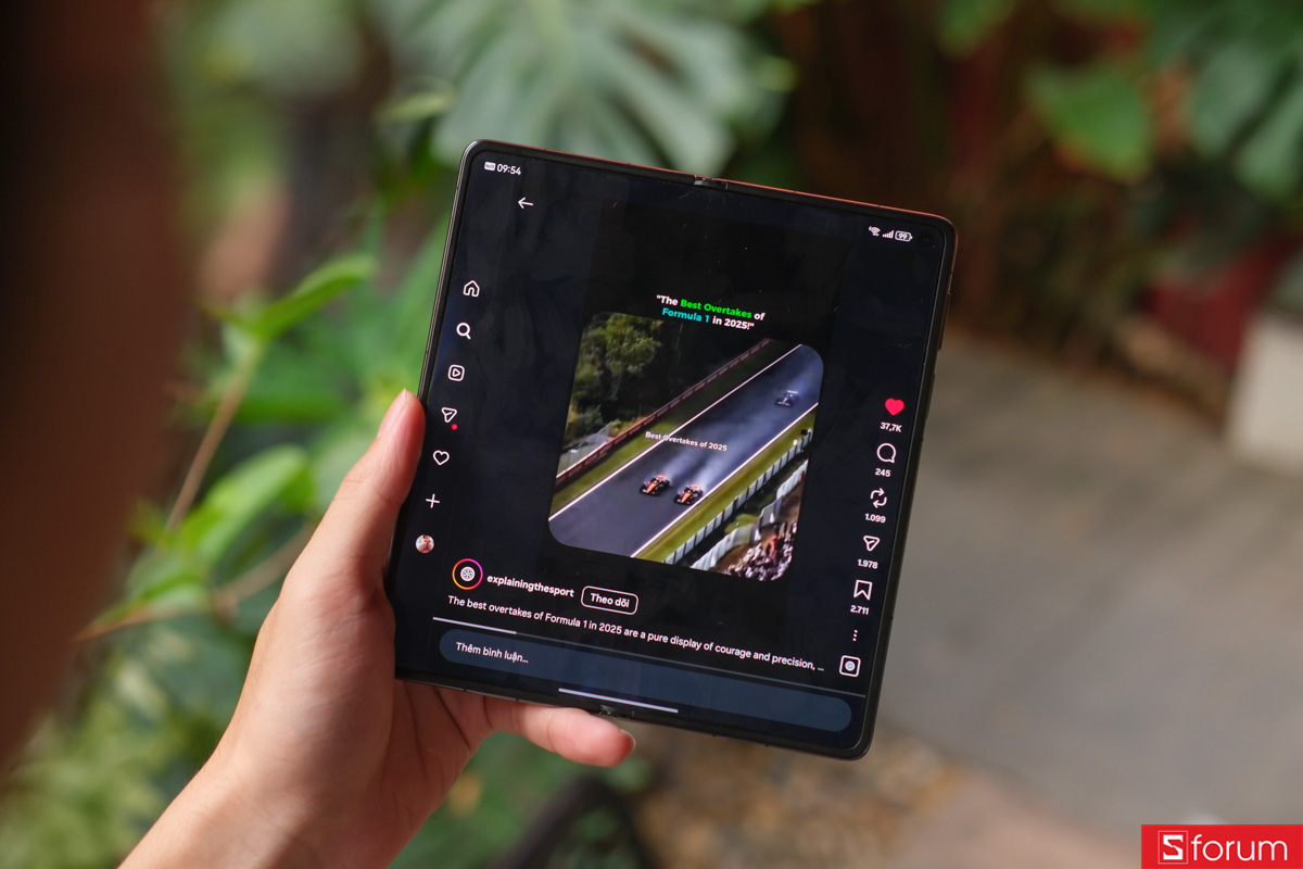Đánh giá độ tương thích của ứng dụng Instagram trên HUAWEI Mate X7