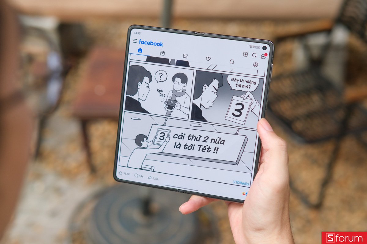 Đánh giá độ tương thích của ứng dụng Facebook trên HUAWEI Mate X7