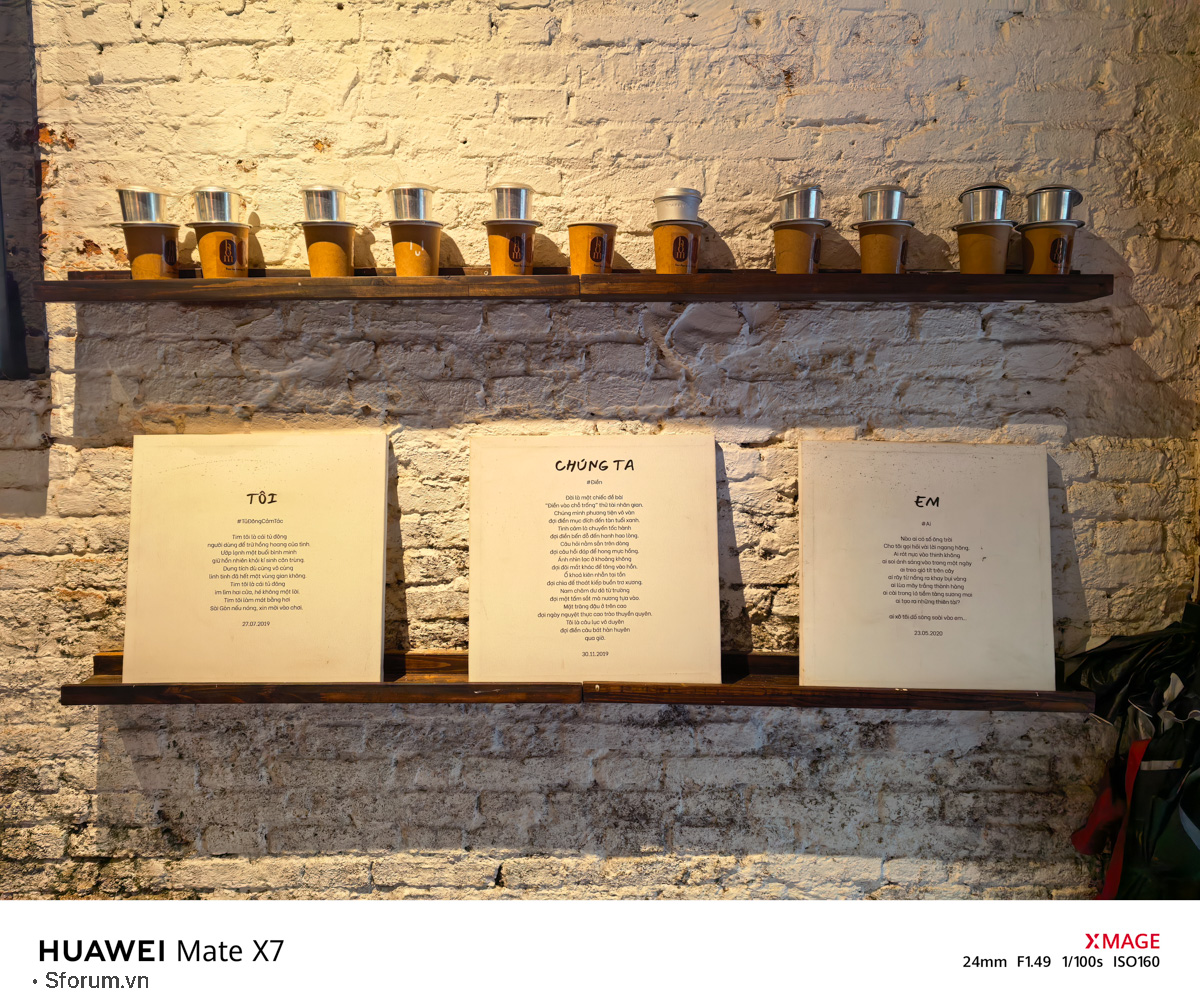Đánh giá chất lượng camera của HUAWEI Mate X7 trong điều kiện đủ sáng