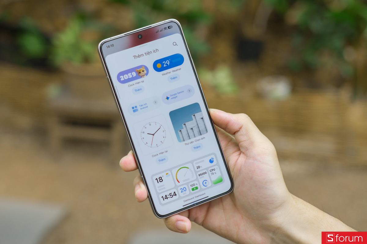 Đánh giá HyperOS 3 về cửa sổ widget mới