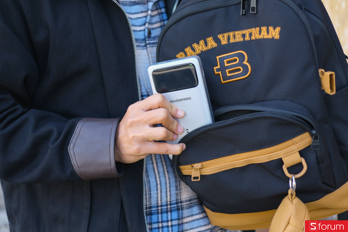 Trên tay pin dự phòng MoveSpeed M25 Pro