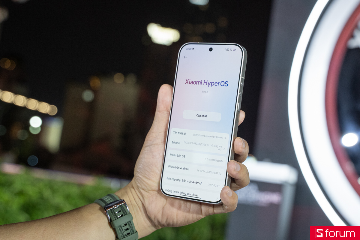 Trên tay phần mềm của LEICA LEITZPHONE powered by Xiaomi