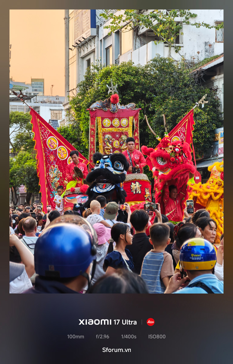 Bộ ảnh từ camera zoom liên tục 200MP của Xiaomi 17 Ultra