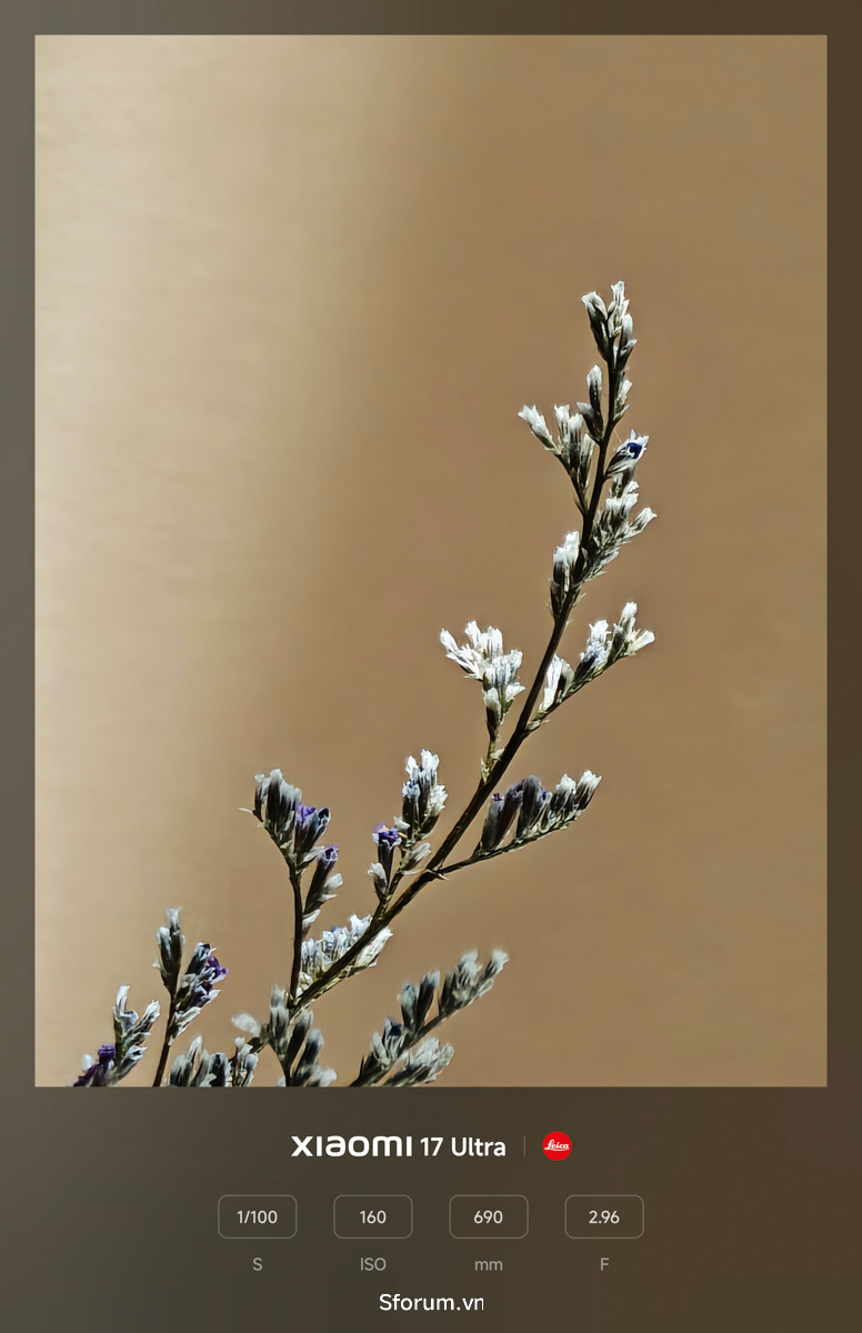 Bộ ảnh từ camera zoom liên tục 200MP của Xiaomi 17 Ultra