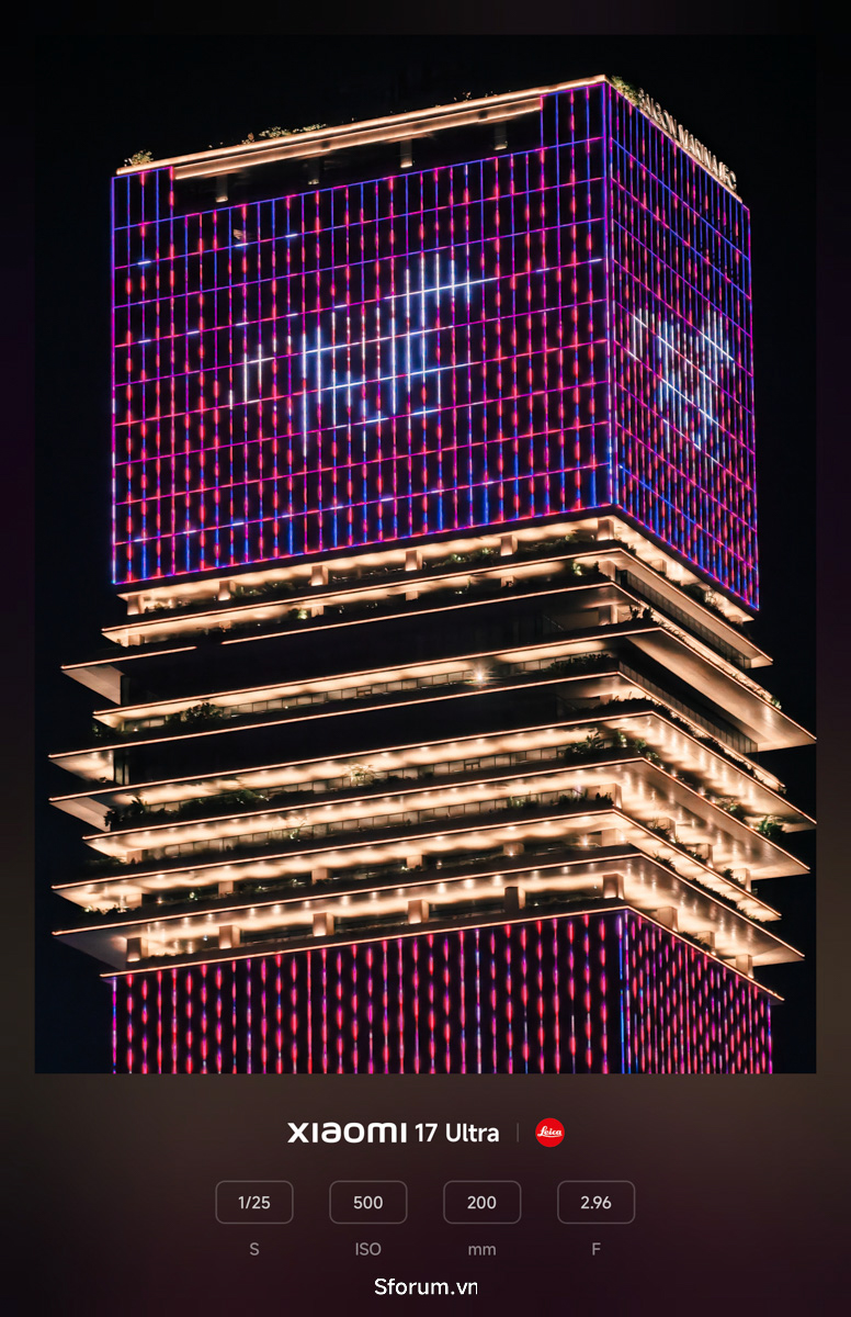 Bộ ảnh từ camera zoom liên tục 200MP của Xiaomi 17 Ultra
