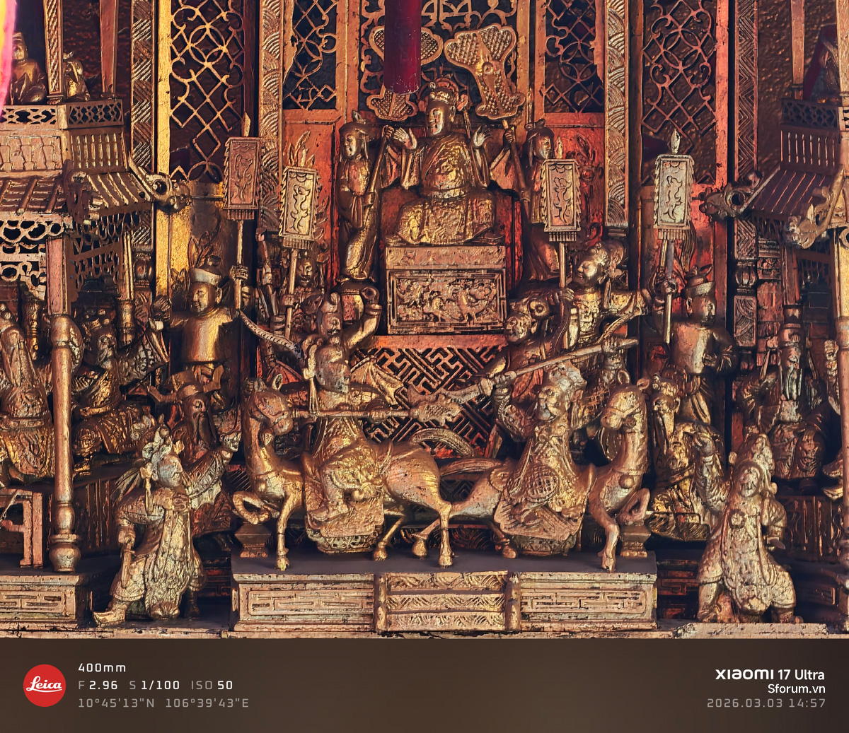 Bộ ảnh từ camera zoom liên tục 200MP của Xiaomi 17 Ultra