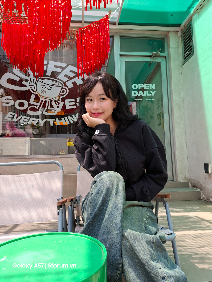 Đánh giá camera Samsung Galaxy A57 5G trong điều kiện đủ sáng