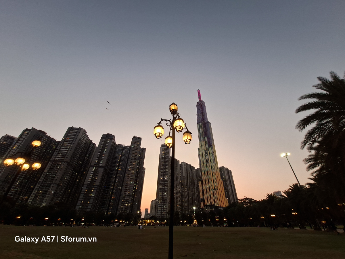 Đánh giá camera Samsung Galaxy A57 5G trong điều kiện đủ sáng