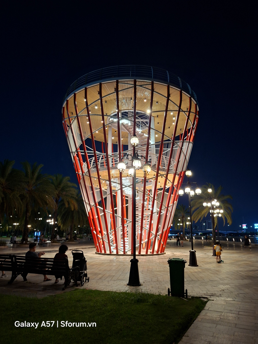 Đánh giá camera Samsung Galaxy A57 5G trong điều kiện thiếu sáng