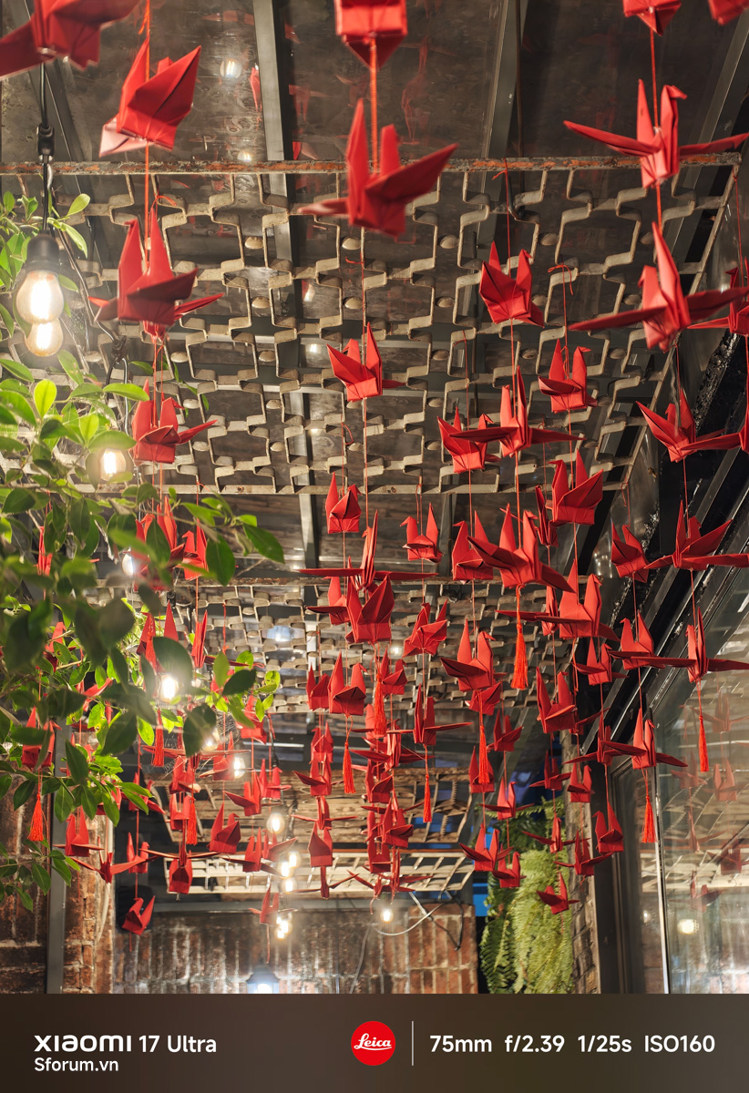 Đánh giá camera Xiaomi 17 Ultra điều kiện thiếu sáng