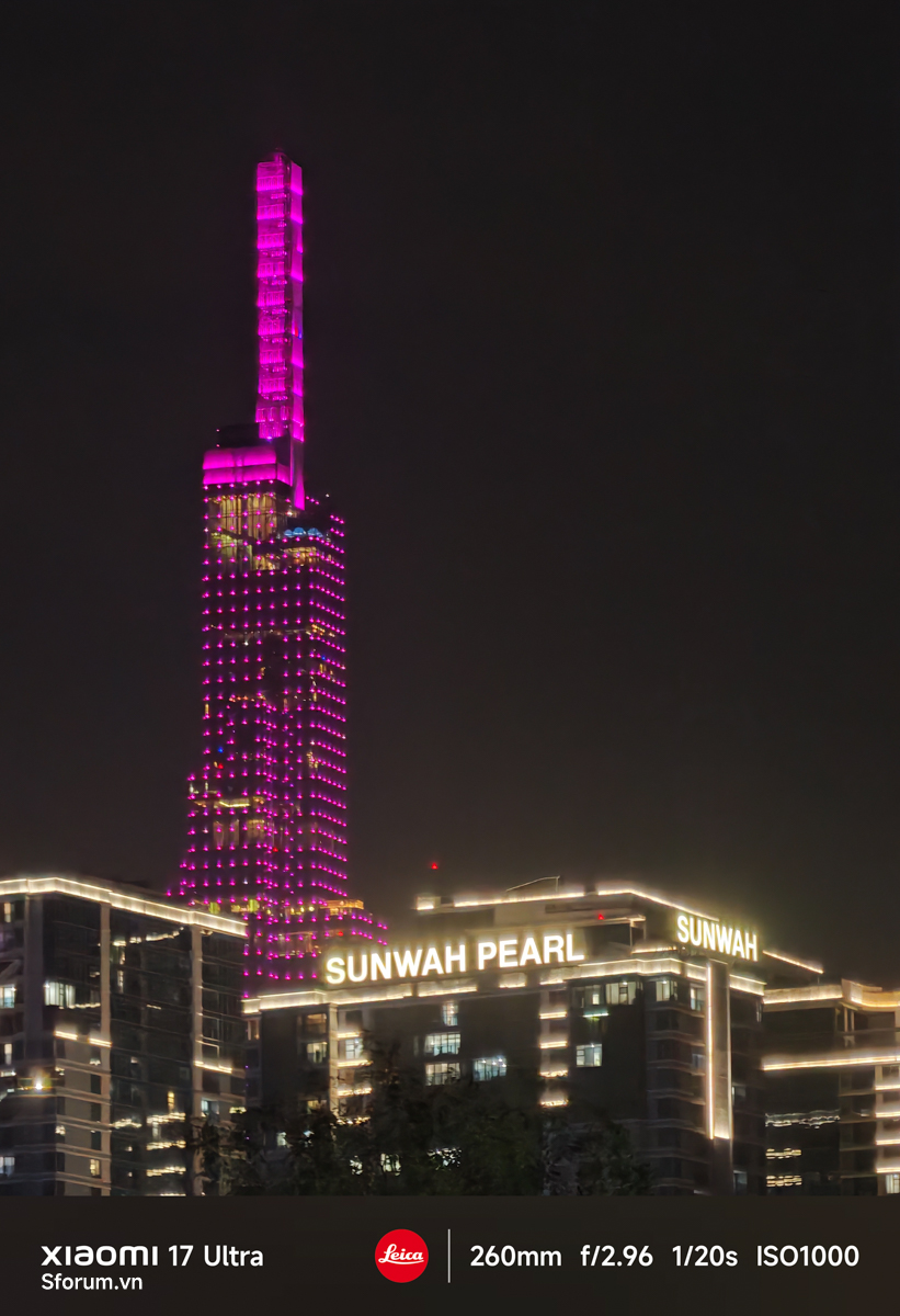 Đánh giá camera Xiaomi 17 Ultra điều kiện thiếu sáng