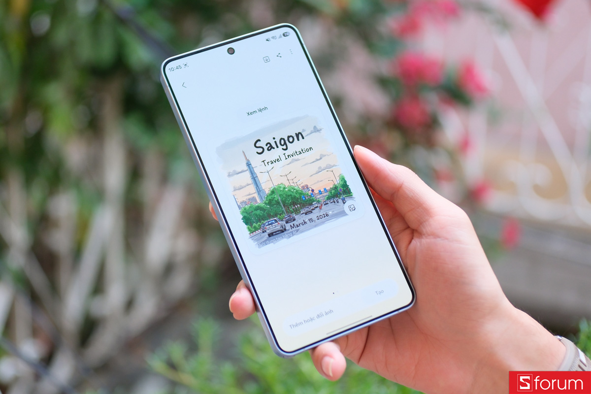 Đánh giá Galaxy AI với tính năng Creative Studio