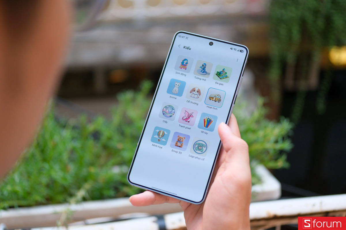 Đánh giá Galaxy AI với tính năng Creative Studio