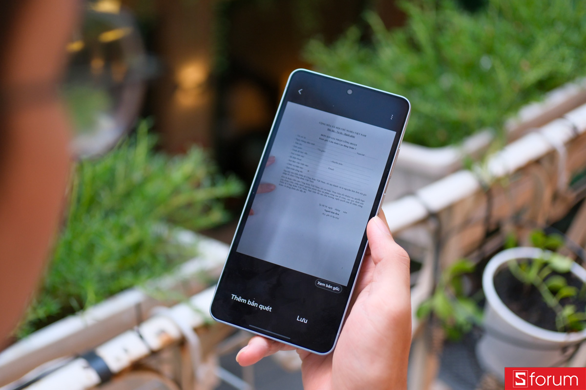 Đánh giá Galaxy AI với tính năng Scan tài liệu