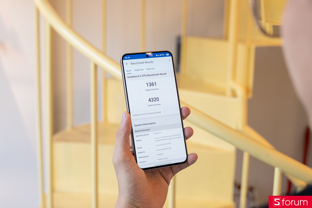 Đánh giá hiệu năng Samsung Galaxy A57 5G