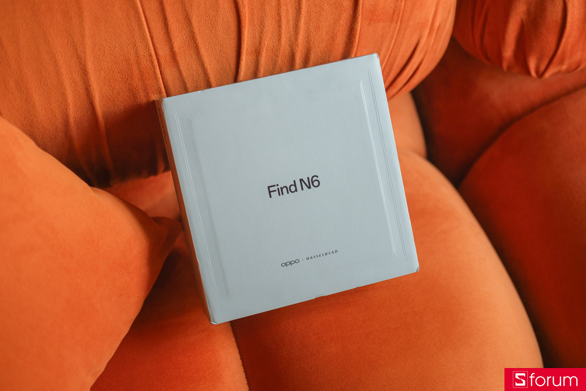 Trên tay và khám phá hộp đựng của OPPO Find N6