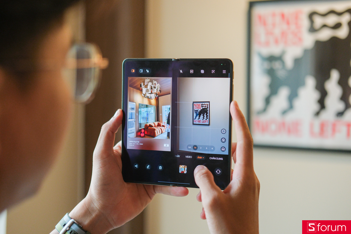 Trên tay và khám phá camera của OPPO Find N6