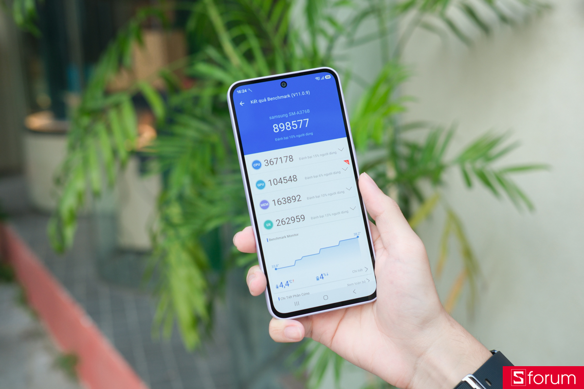 Trên tay và khám phá hiệu năng của Samsung Galaxy A37 5G