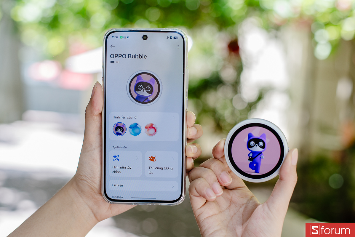 OPPO Bubble có tính năng gì