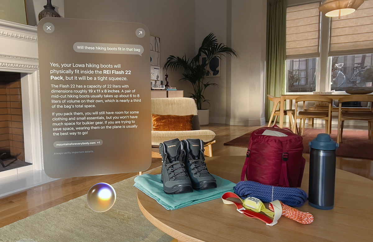 Apple thêm loạt tính năng mới cho Visual Intelligence