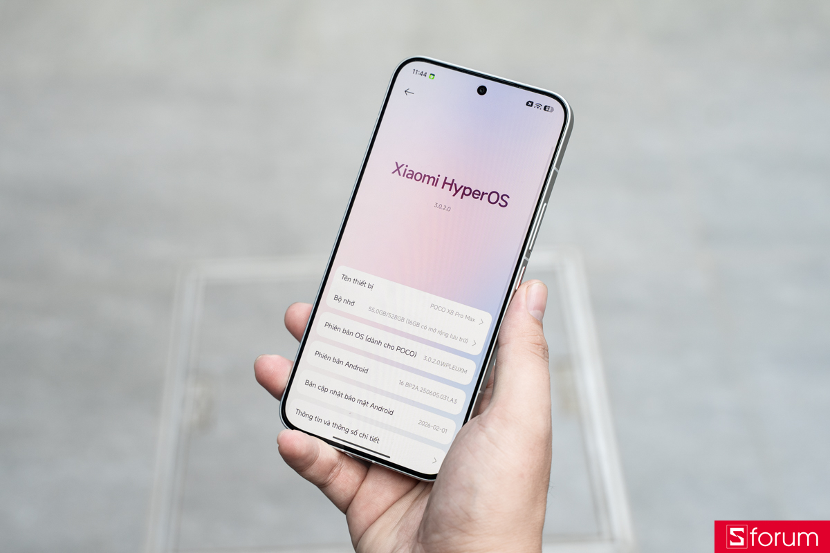 Trên tay phần mềm của Xiaomi POCO X8 Pro Max
